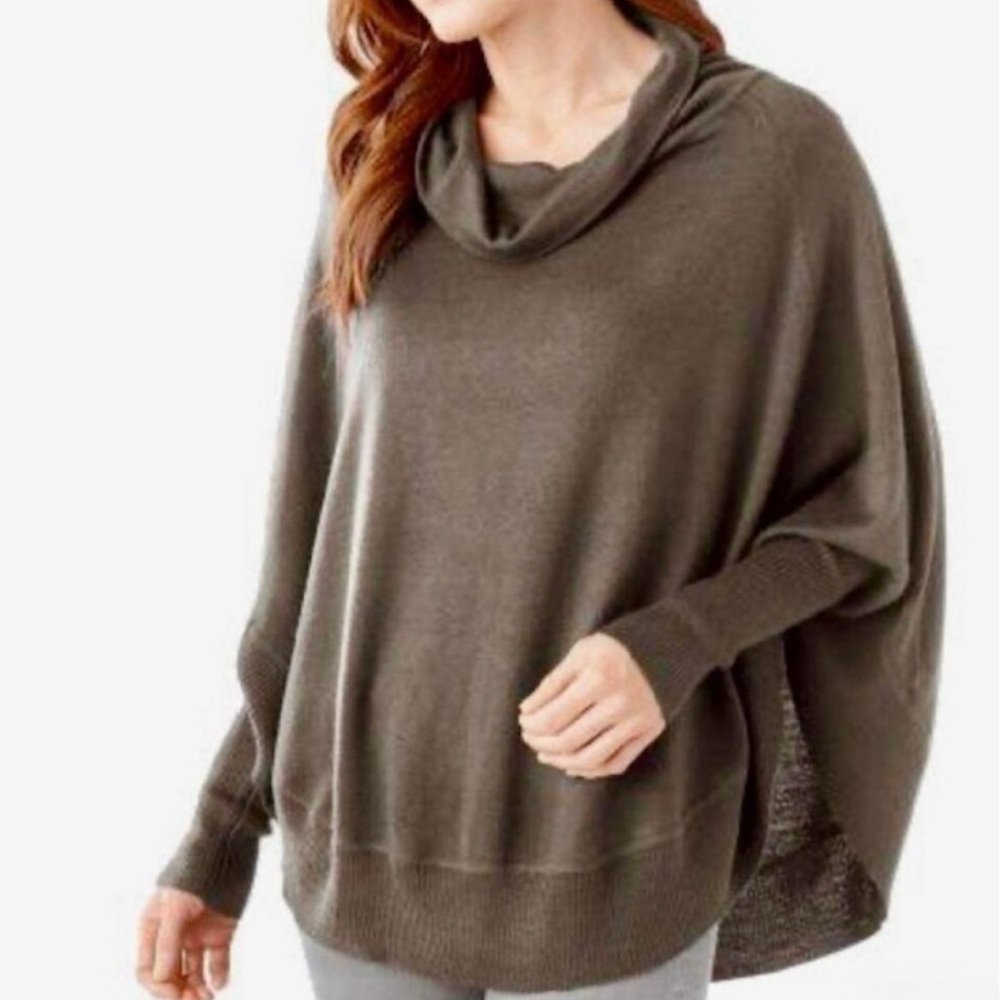 Smartwool Nokoni Cowl Neck Sweater Poncho‎